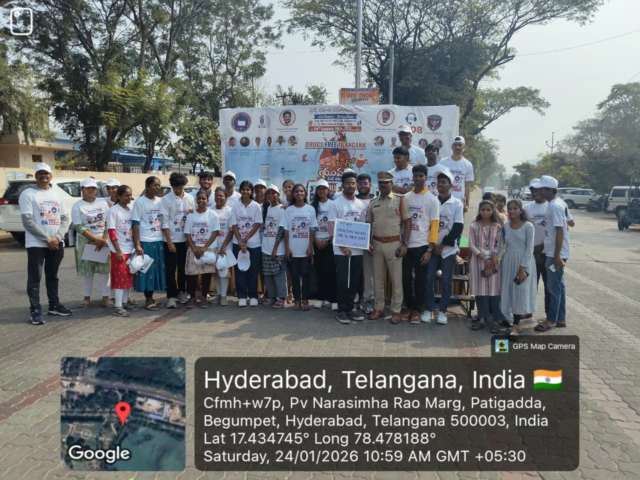 Join 5k Run Anti Drugs Awareness Program At Necklace Road on 24.01.2026 - 4